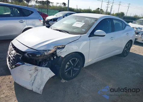 2025 Nissan Sentra Sv from USA, damaged, VIN 3N1AB8CV5SY380999